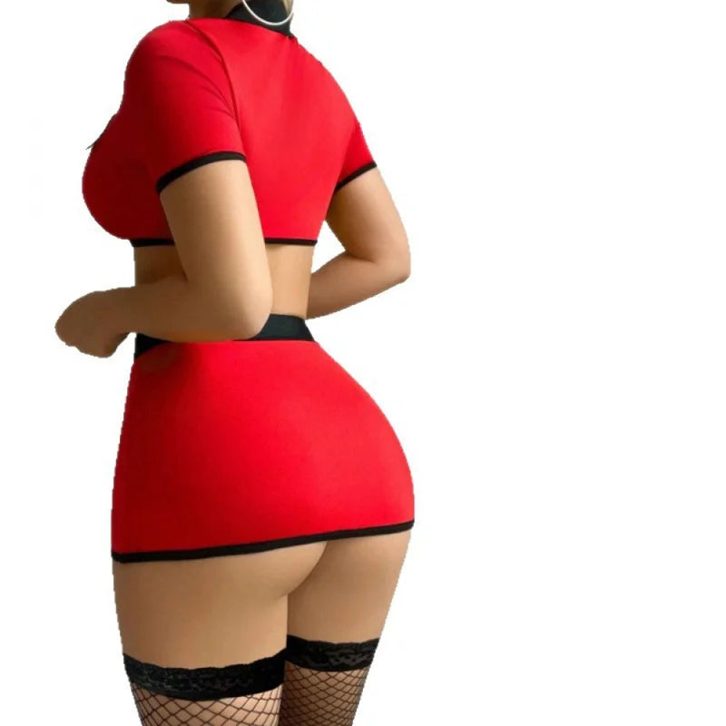 Sexy Women Police Officer Role Play Lingerie Set New Arrival European And American Cross-Border Trade Adult Lingerie?No, if it's