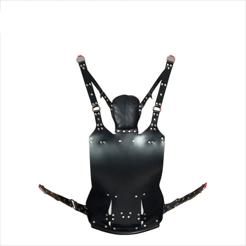 Super Load-Bearing 2 Layer Leather Sex Hammock Swing Chair Sling Bed Pillow BDSM Bondage Sex Toys for Couples Adults 18+ Games