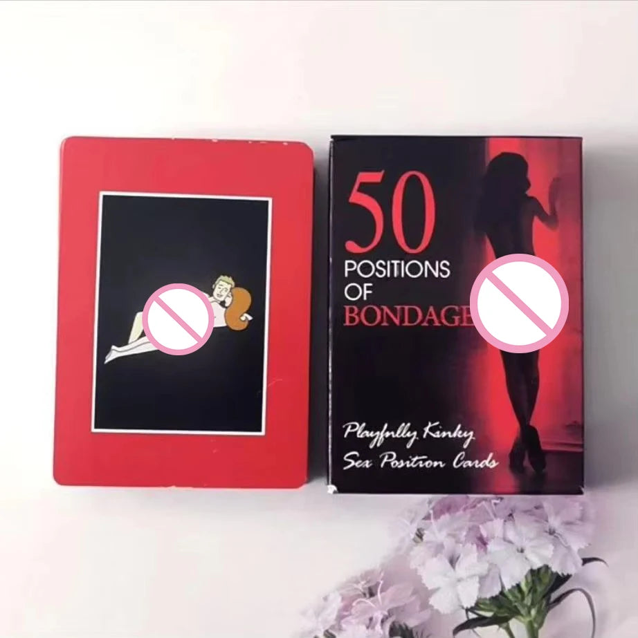 English Sexual Position Cards Role Playing Adult Games Bedroom Commands A Year Of Sex Toys For Couples 18+ Erotic Products