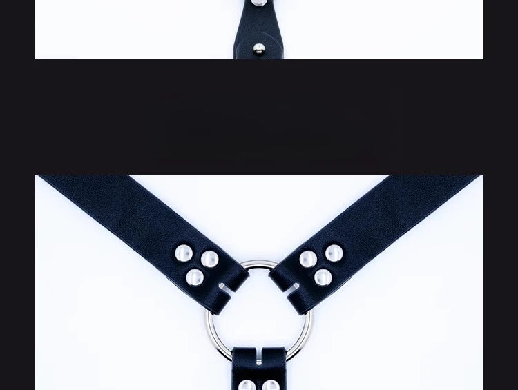 Full Body Bondage Bondage Restraint Straps BDSM Leather Chastity Belt Adult Products Exotic Sex Toys Sissy Adjustable Straps18+