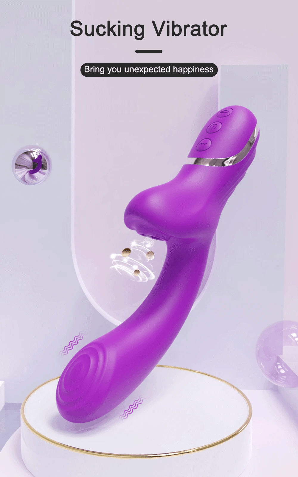 Clit Sucker Vagina Vibrator for Women G-Spot Clitoris Nipples Stimulator Female Masturbation Adult Goods Sex Toy for Women 18+