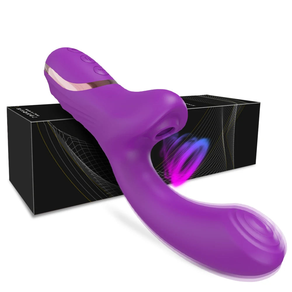 Clit Sucker Vagina Vibrator for Women G-Spot Clitoris Nipples Stimulator Female Masturbation Adult Goods Sex Toy for Women 18+