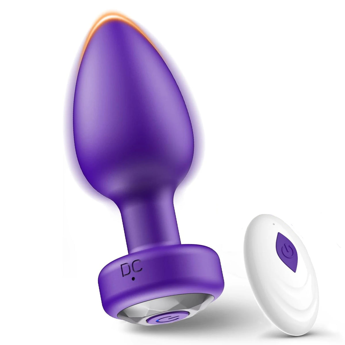 Anal Plug Vibrating Butt Plug Adult Sex Toys with APP & Remote Control Clitoral Vibrator 10 Vibration Modes for Men Women Couple