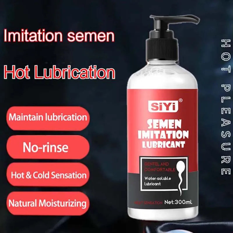 Lubrificante intimo a base d’acqua effetto sperma – Siyi