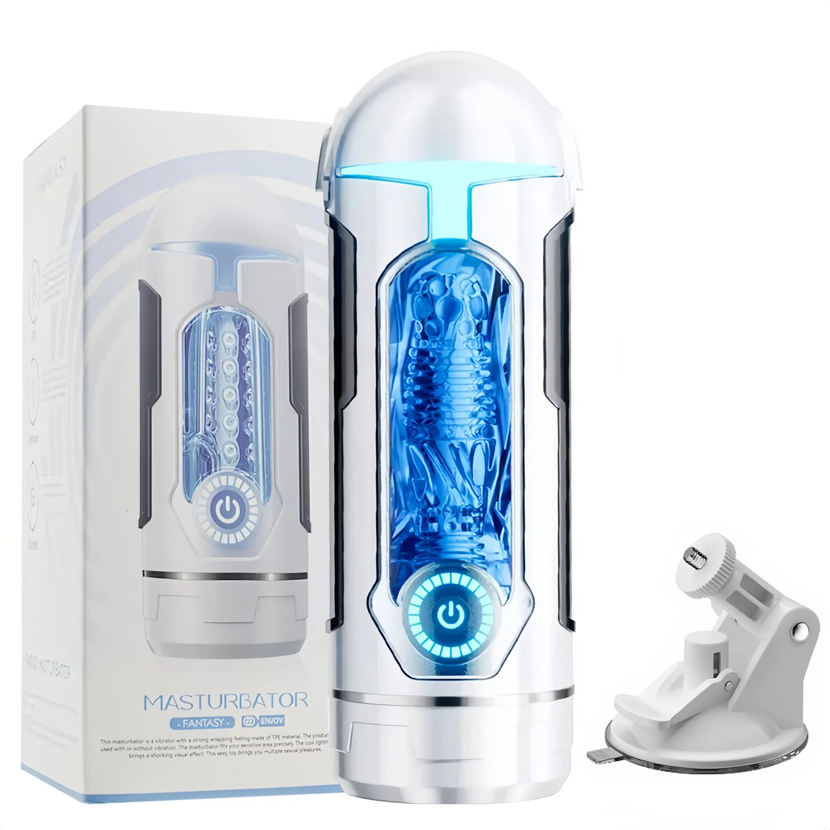 Automatic Male Masturbator Penetration Insert Powerful Suction Mount Penis Trainer Vibrator Pocket Pussy Adult Sex Toys for Men