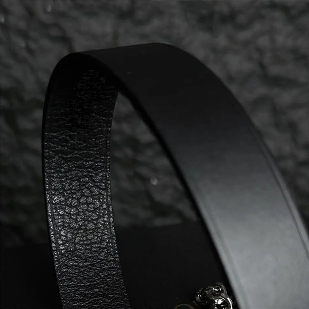 SM Genuine Leather Erotic Collar Punk Collar Choker Neckband Adult Couple Bondage Cosplay Luxury Necklace Personality Fashion