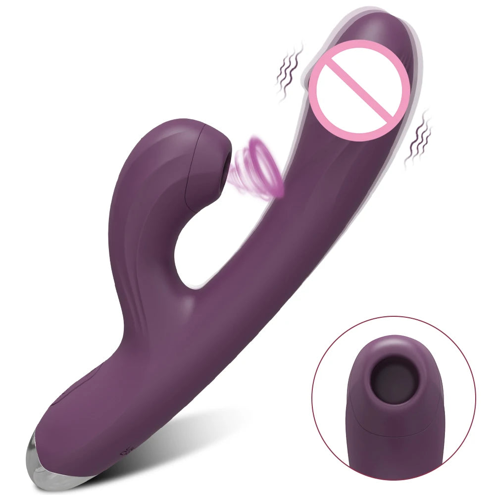 Clit Sucker Vagina Vibrator for Women G-Spot Clitoris Nipples Stimulator Female Masturbation Adult Goods Sex Toy for Women 18+