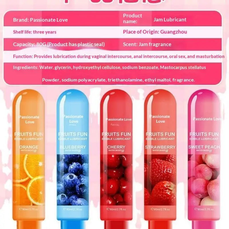 Lubrificante intimo aromatizzato – 80 ml