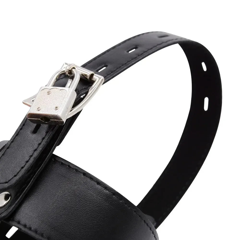 Lockable PU Leather Ankle Cuff Straps For High Heels BDSM Bondage Restraint Fetish Erotic Accessory Toy For Adult Women Couple
