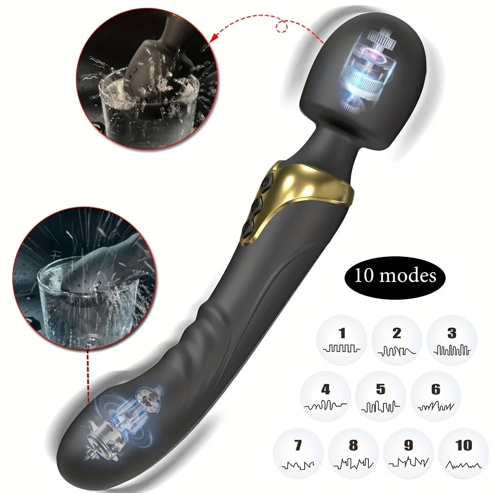 Sex Toys for Woman Powerful AV Vibrator G-Spot Vagina Stimulator Dildos Clitoris Nipples Breast Massager Masturbator Sex Toys18+