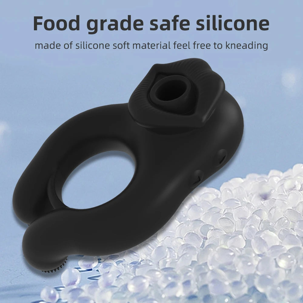 Anello vibrante per coppie in silicone – TWOSX